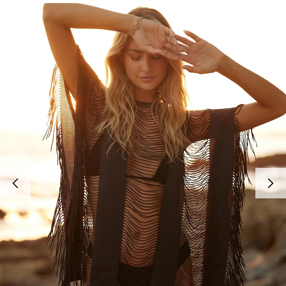 PQ Swim BLACK Monique Swim Cover Up